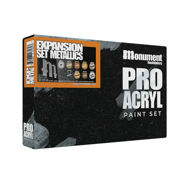 Pro Acryl Metallic Set - 9 Colors