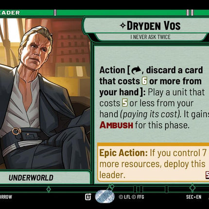 SEC – Dryden Vos - I Never Ask Twice – 007