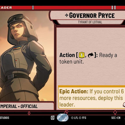 SEC – Governor Pryce - Tyrant of Lothal – 011