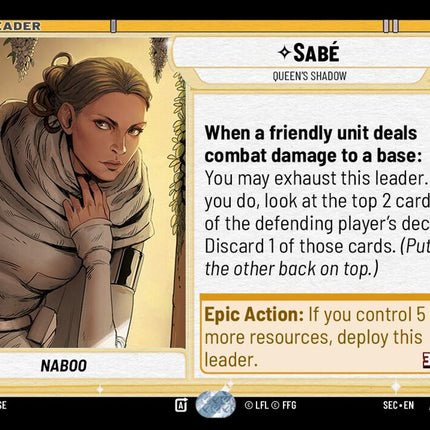 SEC – Sabé - Queen's Shadow – 017