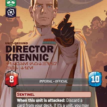 SEC – Director Krennic - I Lose Nothing But Time – 1050