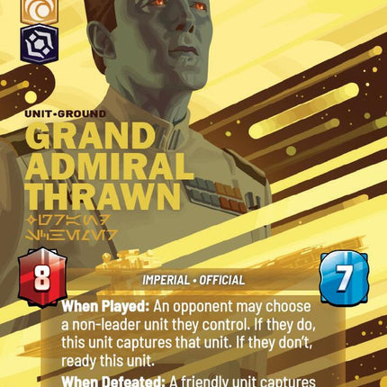 SEC – Grand Admiral Thrawn - Grand Schemer – 1054