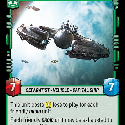 SEC – Vuutun Palaa - Droid Control Ship – 122