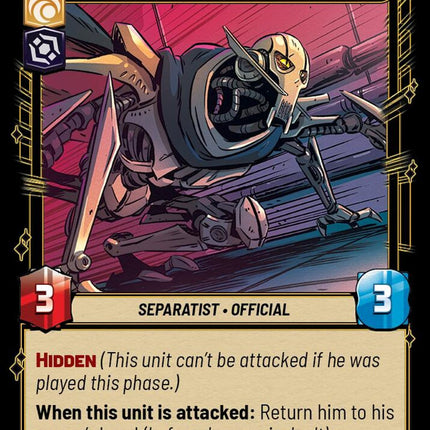 SEC – General Grievous - Scuttling to Safety – 187