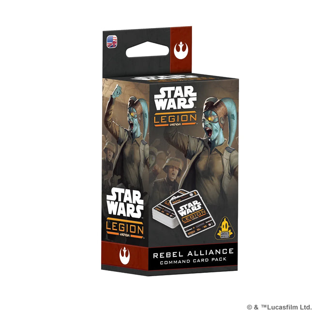SWQ155EN  Star Wars: Legion - Rebel Alliance Command Card Pack