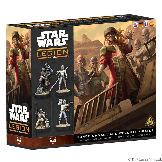 Star Wars Legion Hondo Ohnaka & The Weequay Pirates