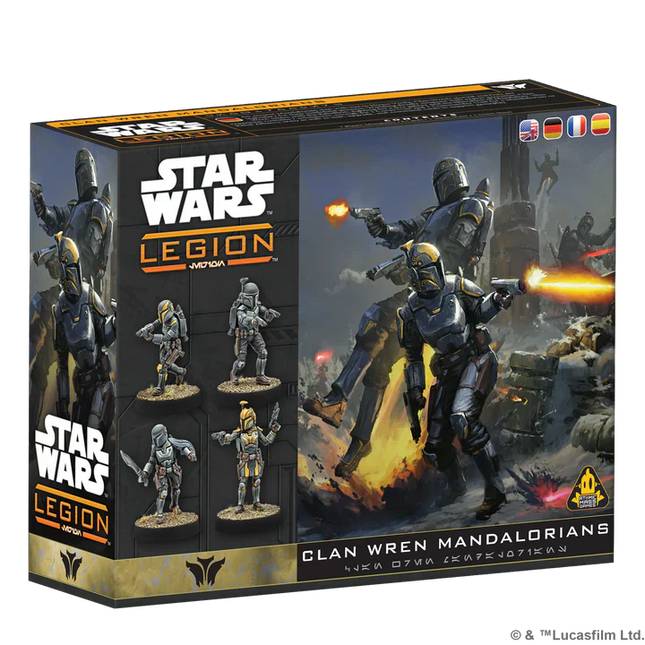 [Pre-order] Star Wars Legion Clan Wren Mandalorians