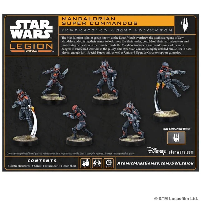 [Pre-order] Star Wars Legion Mandalorian Super Commandos