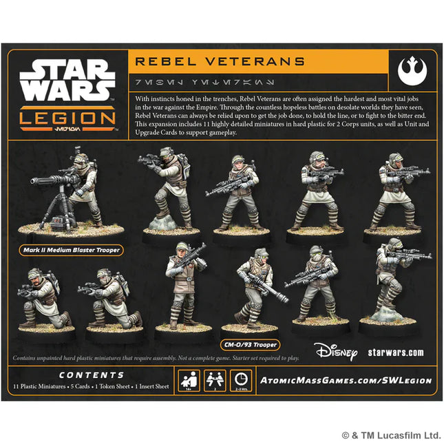 [Pre-order] Star Wars Legion Rebel Veterans