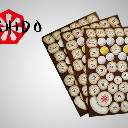 Bushido Risen Sun Token Set