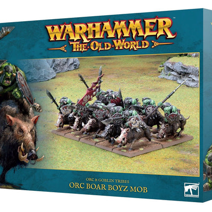 ORC & GOBLIN TRIBES: ORC BOAR BOYZ MOB