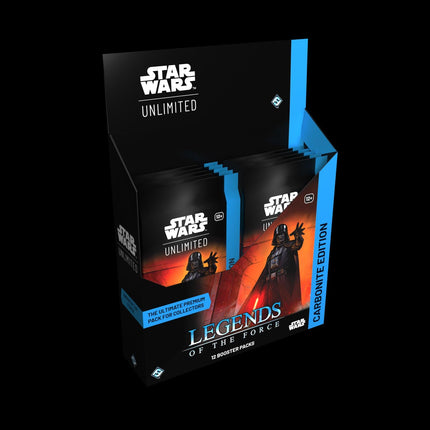 Star Wars: Unlimited Legends of the Force Carbonite Booster Display