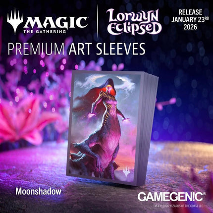 MAGIC: THE GATHERING LORWYN ECLIPSED — PREMIUM ART SLEEVES - MOONSHADOW