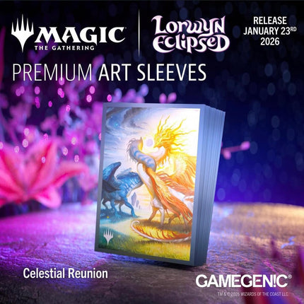 MAGIC: THE GATHERING LORWYN ECLIPSED — PREMIUM ART SLEEVES - CELESTIAL REUNION