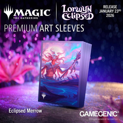 MAGIC: THE GATHERING LORWYN ECLIPSED — PREMIUM ART SLEEVES - ECLIPSED MERROW