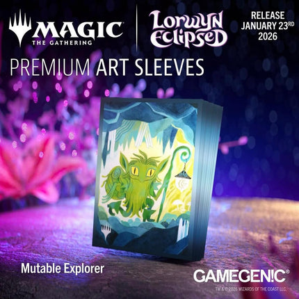 MAGIC: THE GATHERING LORWYN ECLIPSED — PREMIUM ART SLEEVES - MUTABLE EXPLORER