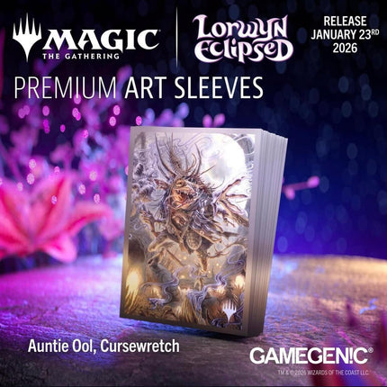 MAGIC: THE GATHERING LORWYN ECLIPSED — PREMIUM ART SLEEVES - AUNTIE OOL, CURSEWRETCH
