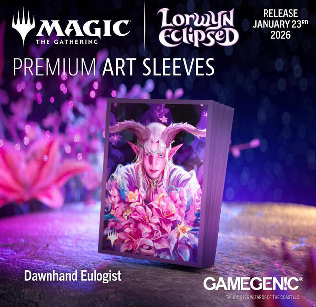 MAGIC: THE GATHERING LORWYN ECLIPSED — PREMIUM ART SLEEVES - DAWNHAND EULOGIST