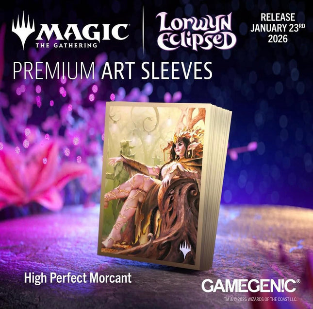 MAGIC: THE GATHERING LORWYN ECLIPSED — PREMIUM ART SLEEVES - HIGH PERFECT MORCANT