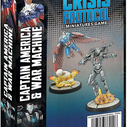 MARVEL CRISIS PROTOCOL CAPTAIN AMERICA AND WAR MACHINE EN