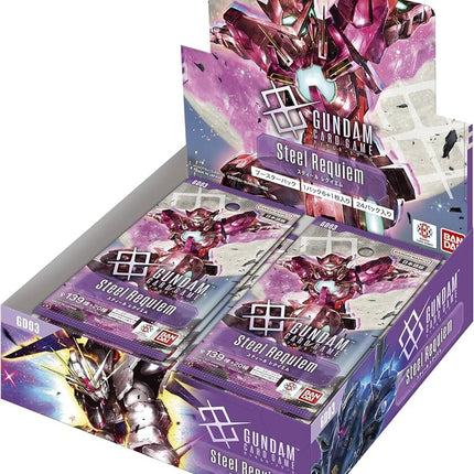 [JAPANESE] Booster Box Steel Requiem [GD03] - GUNDAM Card Game