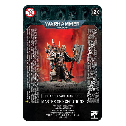 CHAOS SPACE MARINES MASTER OF EXECUTIONS