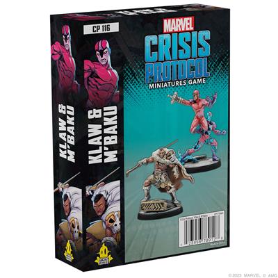 Marvel Crisis Protocol Klaw & M'Baku