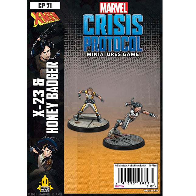 MARVEL CRISIS PROTOCOL: X-23 & HONEY BADGER