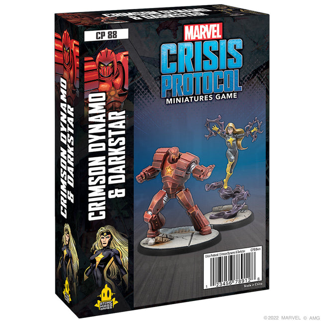 MARVEL CRISIS PROTOCOL CRIMSON DYNAMO AND DARK STAR EN