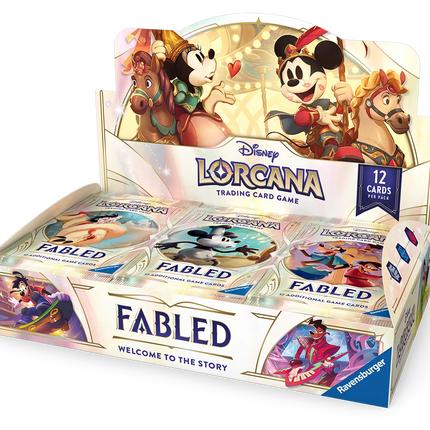 Disney Lorcana – Fabled Booster Display Box