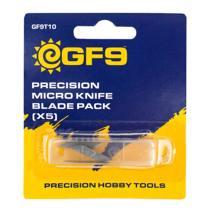 GF9T10 “Precision” Micro Knife Blade Pack (x5)