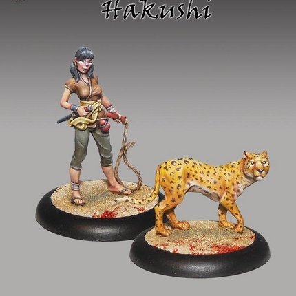 Honoka & Hakushi (Shatei with Leopard)
