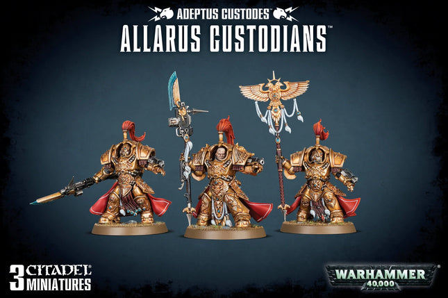 ADEPTUS CUSTODES: ALLARUS CUSTODIANS