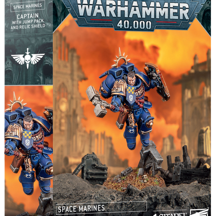 S/M: CAPTAIN W/JUMP PACK & RELIC SHIELD