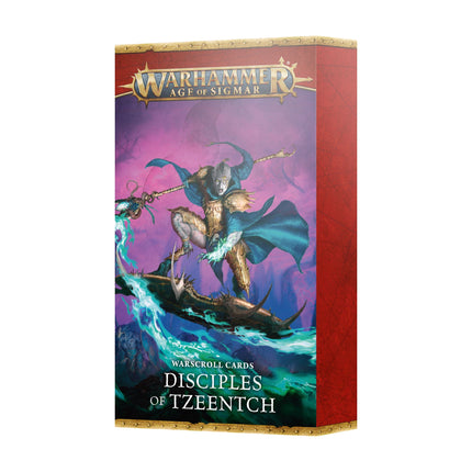 WARSCROLL CARDS: DISCIPLES  TZEENTCH ENG