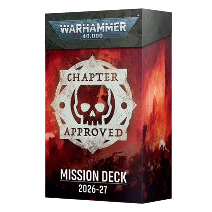 WH40K: CHAPTER APPROVED MISSION DECK ENG