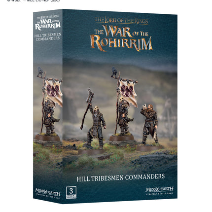 M-E SBG: HILL TRIBESMEN COMMANDERS