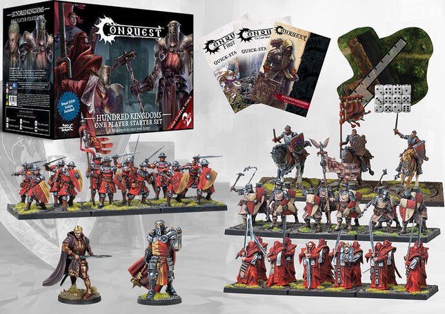 Hundred Kingdoms: Conquest Supercharged 2025 1 Player Starter Set