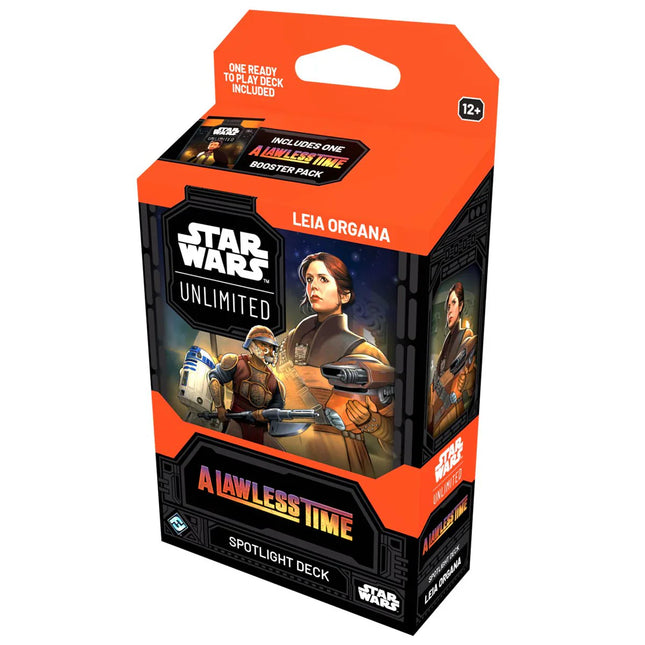 Star Wars: Unlimited - A Lawless Time: Spotlight Deck Display