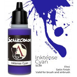 Scale Color - INKTENSE CYAN