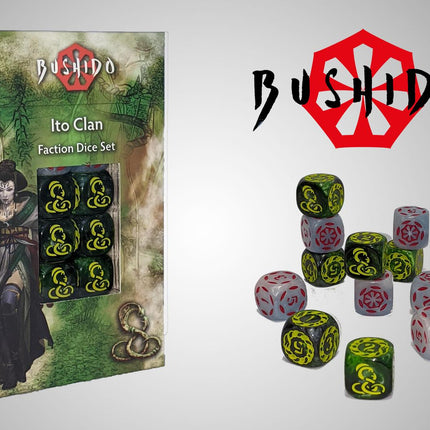 Ito Clan Faction Dice Set