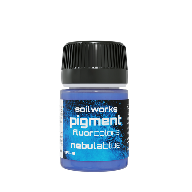 Soilworks Pigment Fluor Colors - Nebula Blue
