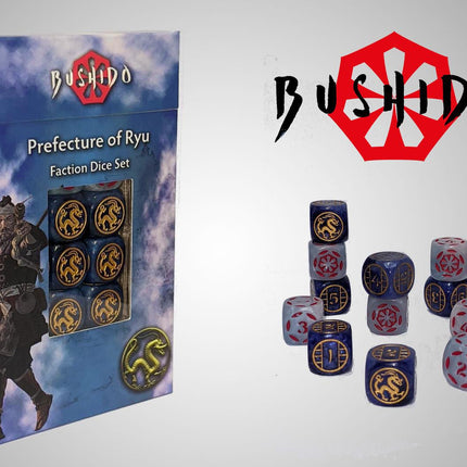 Prefecture of Ryu Faction Dice Set