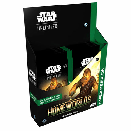 [Pre-order] Star Wars: Unlimited - Homeworlds Carbonite Booster Display – 12 Packs