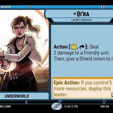 SHD – Qi'ra - I Alone Survived – 002