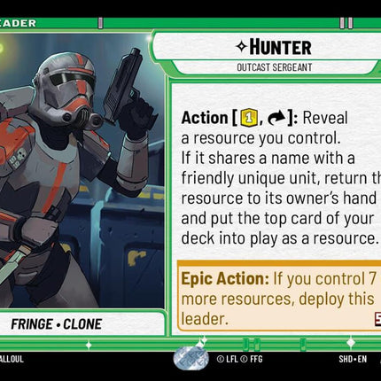 SHD – Hunter - Outcast Sergeant – 009