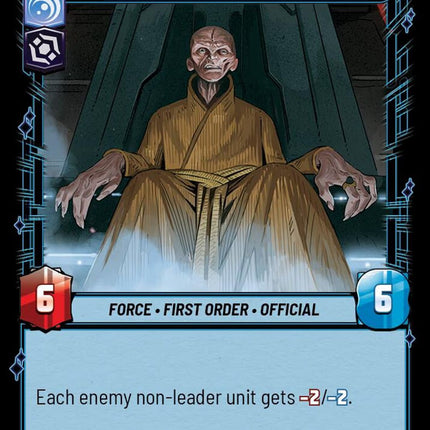 SHD – Supreme Leader Snoke - Shadow Ruler – 037
