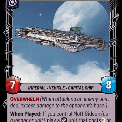 SHD – Gideon's Light Cruiser - Dark Troopers' Station – 242