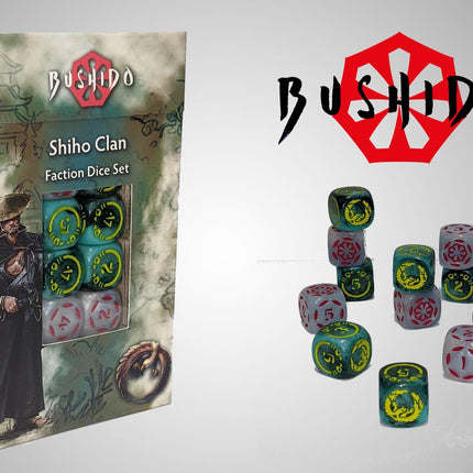 Shiho Clan Faction Dice Set