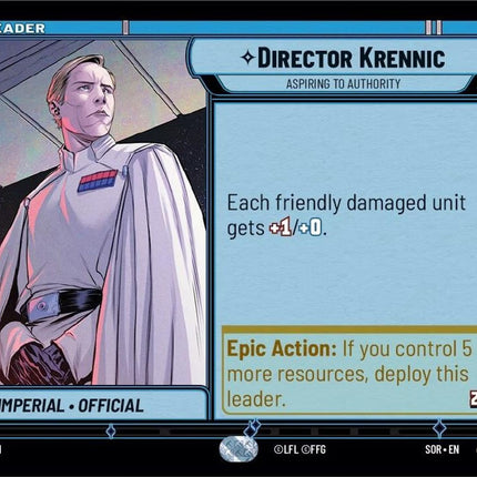SOR – Director Krennic - Aspiring to Authority – 001